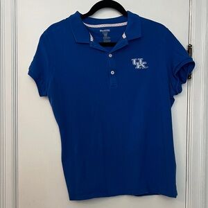 Blue Polo Shirt with UK Logo